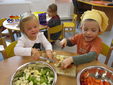 Ovoce a zelenina ve třídě andílků